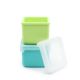 Set 2 recipiente din silicon, Blue Lime, Melii 752682