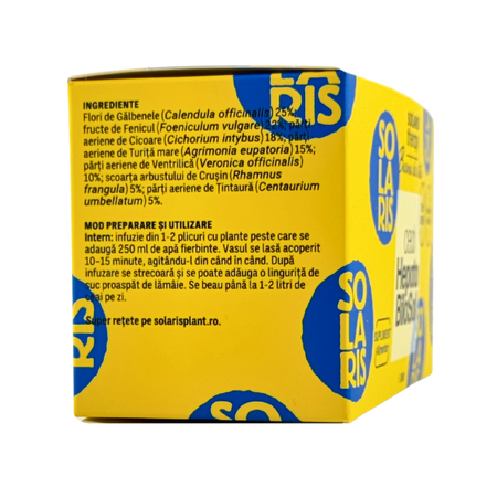 Ceai Hepato Bilosol, 20 plicuri, Solaris 752754