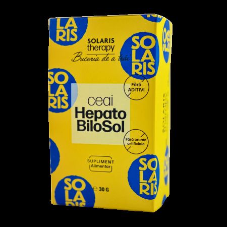 Ceai Hepato Bilosol, 20 plicuri, Solaris