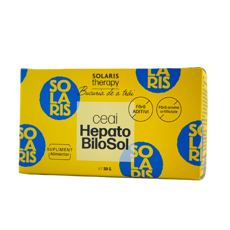 Ceai Hepato Bilosol, 20 plicuri, Solaris 752755