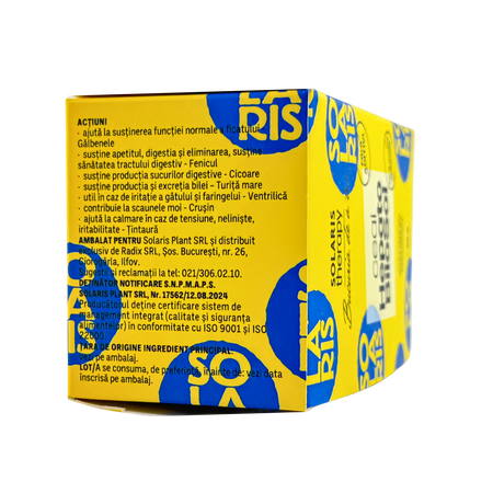 Ceai Hepato Bilosol, 20 plicuri, Solaris 752758