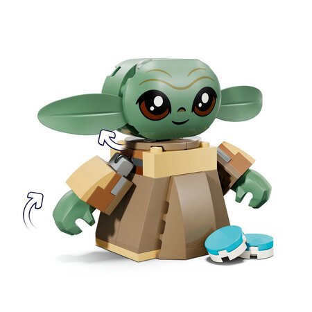 Casa lui Grogu, 4 ani+, Lego Star Wars 752766