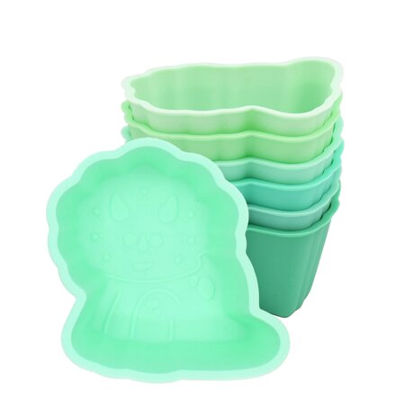 Set 6 forme de gatit din silicon, Dinozaur, Melii 752788