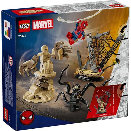 Omul Păianjen vs Sandman Batalie Memorabila, 9 ani+, 76334, Lego Marvel 752813