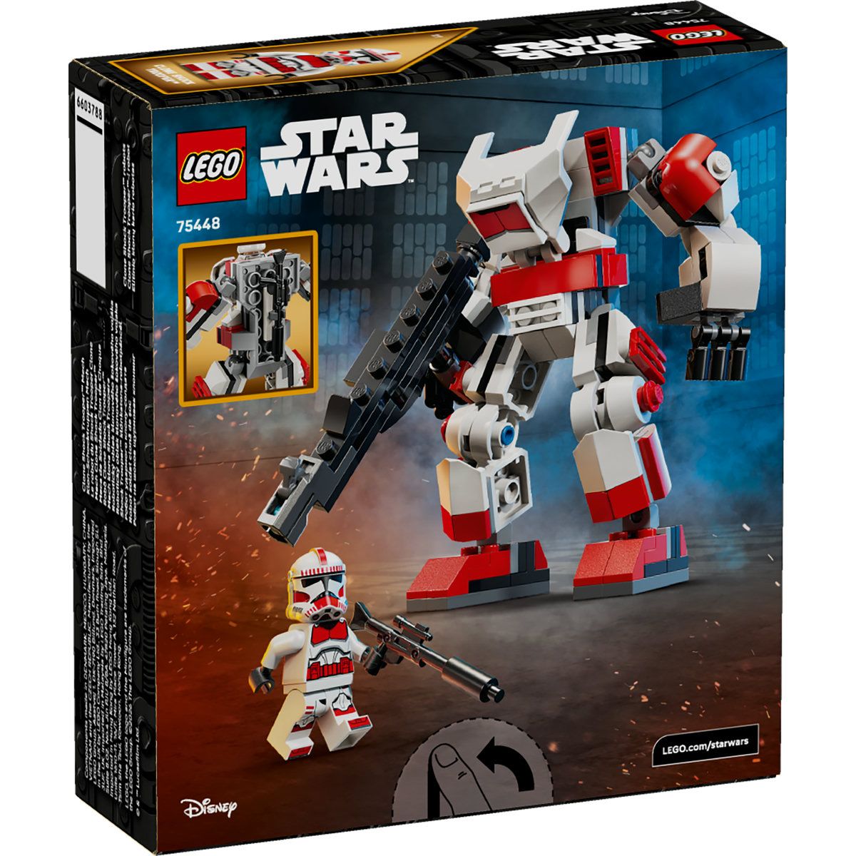 Robot soldat clona de soc, 6 ani+, 75448, Lego Star Wars