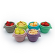 Set 6 recipiente de silicon Snap&Go, 6 x 59 ml, Melii 752852