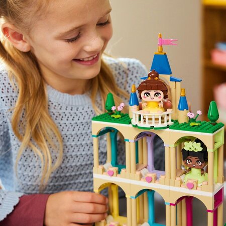Miniprintesele Belle si Tiana la castel, 5 ani+, 43291, 358 piese, Lego Disney 752892