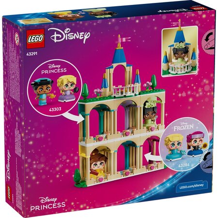 Miniprintesele Belle si Tiana la castel, 5 ani+, 43291, 358 piese, Lego Disney 752894