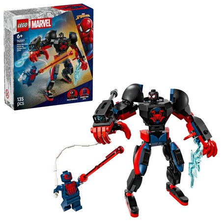 Robotul lui Miles Morales vs Omul Paianjen 2099, 6 ani+, 76337, Lego Marvel 752885