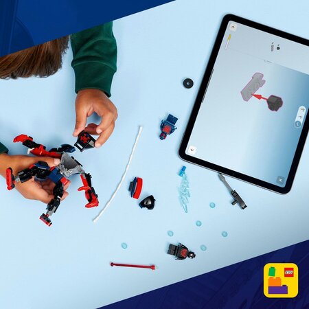 Robotul lui Miles Morales vs Omul Paianjen 2099, 6 ani+, 76337, Lego Marvel 752882