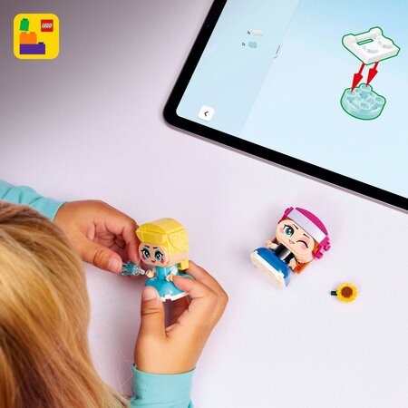 Miniprintesele Anna si Elsa, 5 ani+, 43284, 65 piese, Lego Disney 752953
