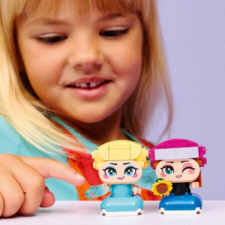 Miniprintesele Anna si Elsa, 5 ani+, 43284, 65 piese, Lego Disney 752952