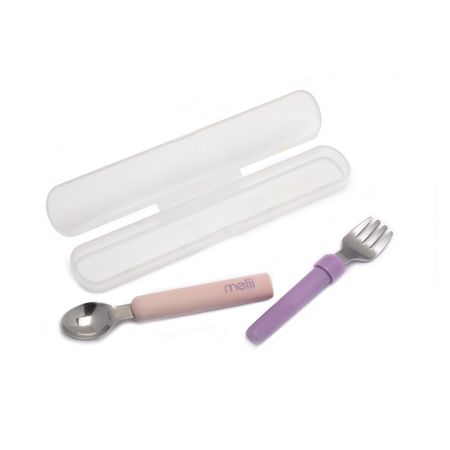 Set lingurita si furculita, Pink & Purple, Melii 752929