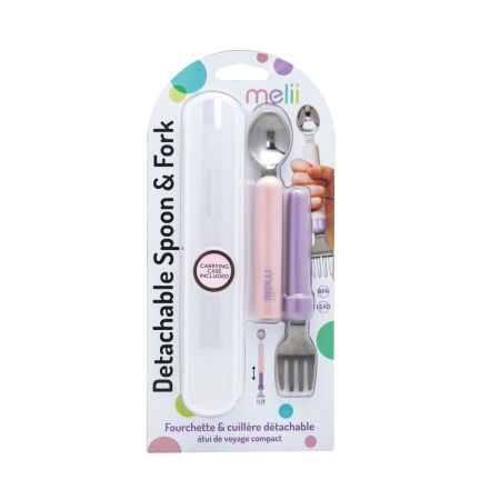 Set lingurita si furculita, Pink & Purple, Melii