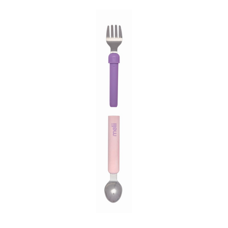 Set lingurita si furculita, Pink & Purple, Melii 752932