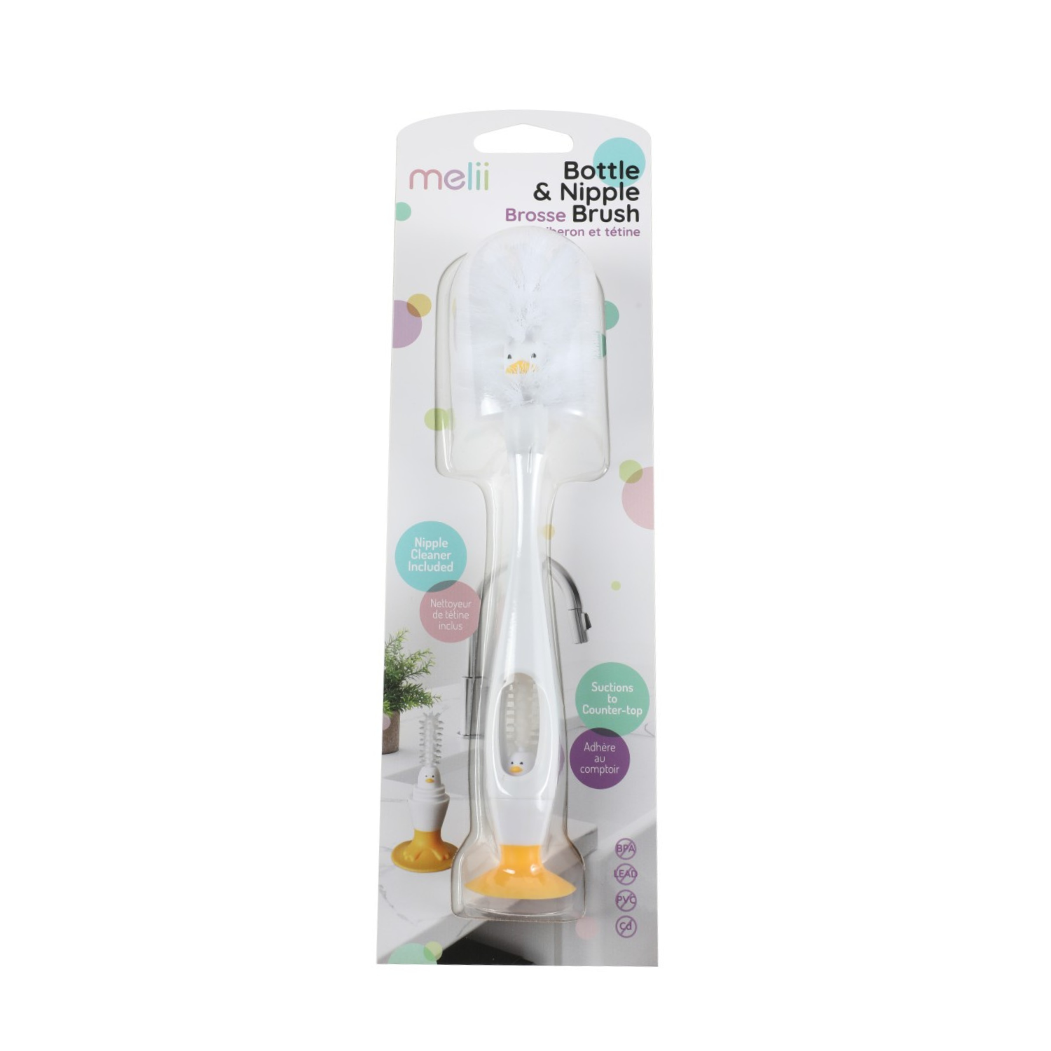 Set perie pentru bibieroane si tetine, Rata, Melii