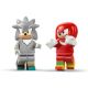 Masina lui Silver vs Camionul gigant al lui Knuckles, 8 ani+, 77118, LEGO Sonic 753025