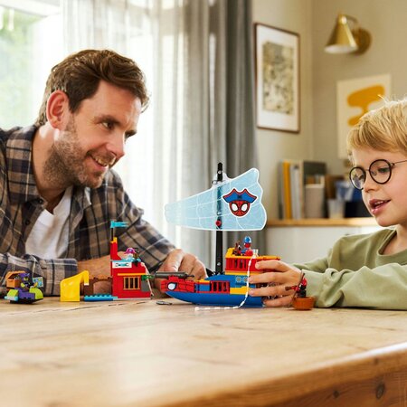 Corabia de pirati a echipei lui Spidey, 4 ani+, 11208, Lego Marvel 753138