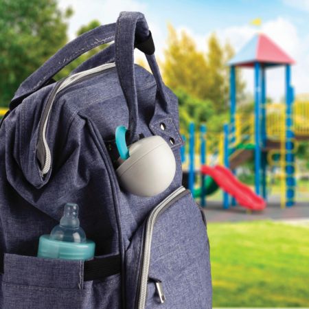 Cutie pentru depozitarea suzetei, Grey&Blue, Melii 753246