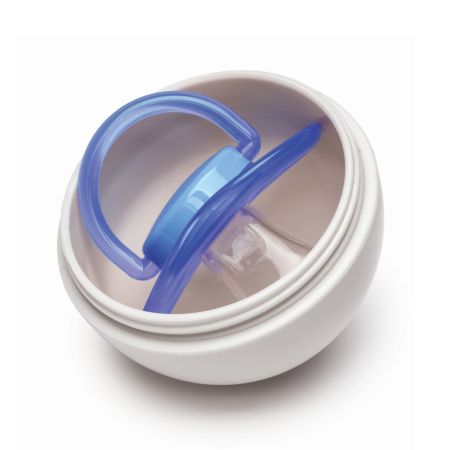 Cutie pentru depozitarea suzetei, Grey&Blue, Melii 753245