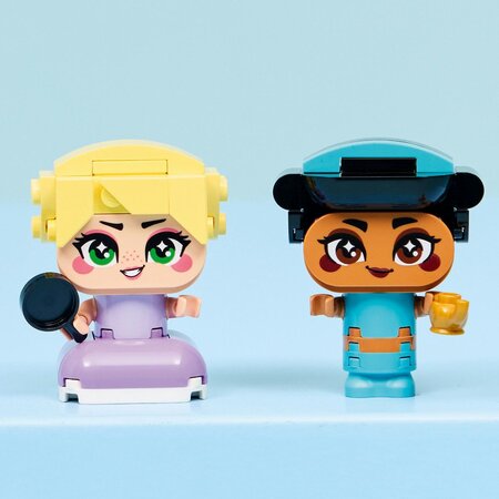 Miniprintesele Jasmine si Rapunzel, 5 ani+, 43303, 59 piese, Lego Disney 753261