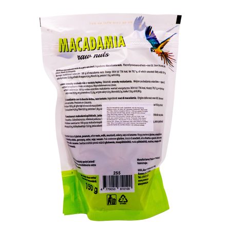 Nuci de macadamia crude, in coaja, 150 g, Macadamia Nut Farm 753281