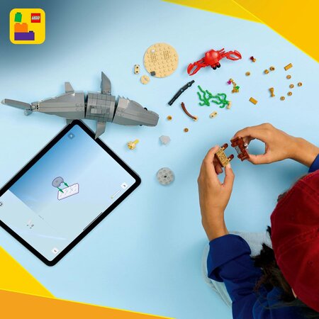 Rechin feroce cu un cufar de comori, 8 ani+, 31381, 379 piese, Lego Creator 3in1 753329