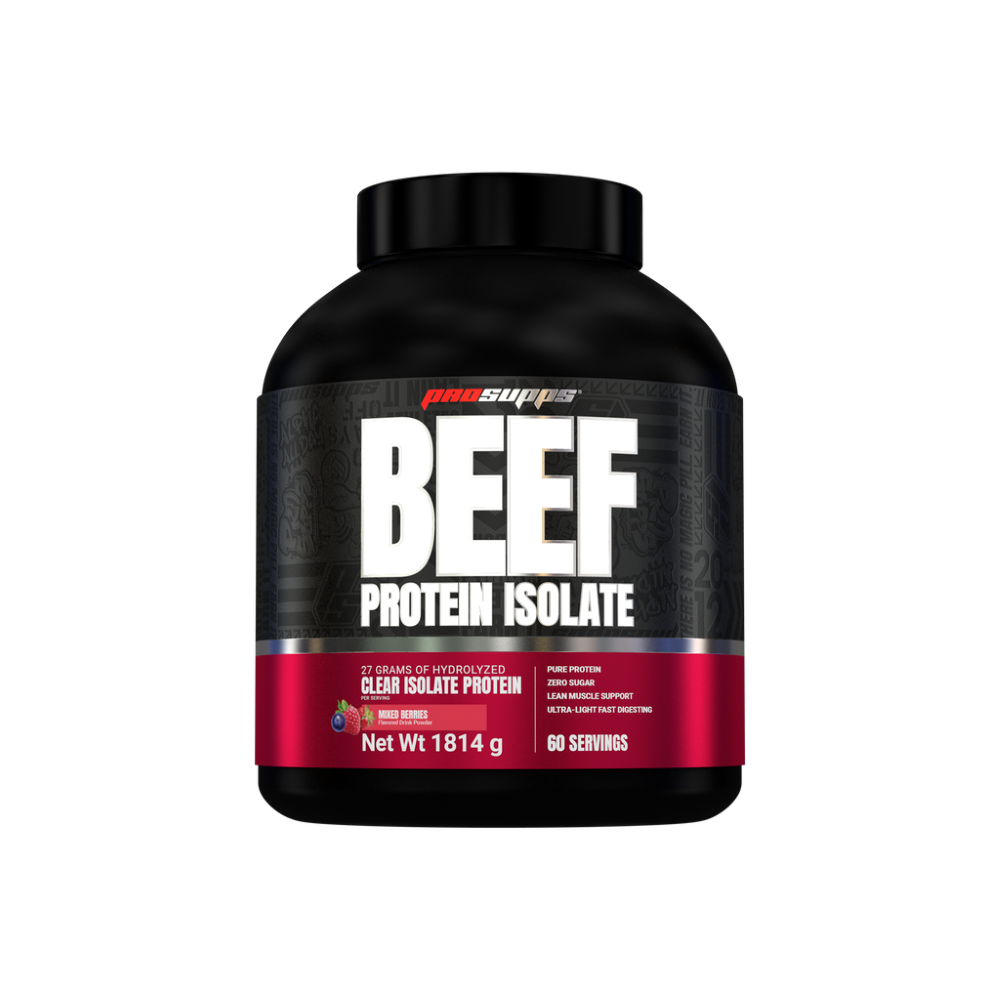 Izolat proteic din carne de vita, Mixed Berries, 1814 g, Prosupps