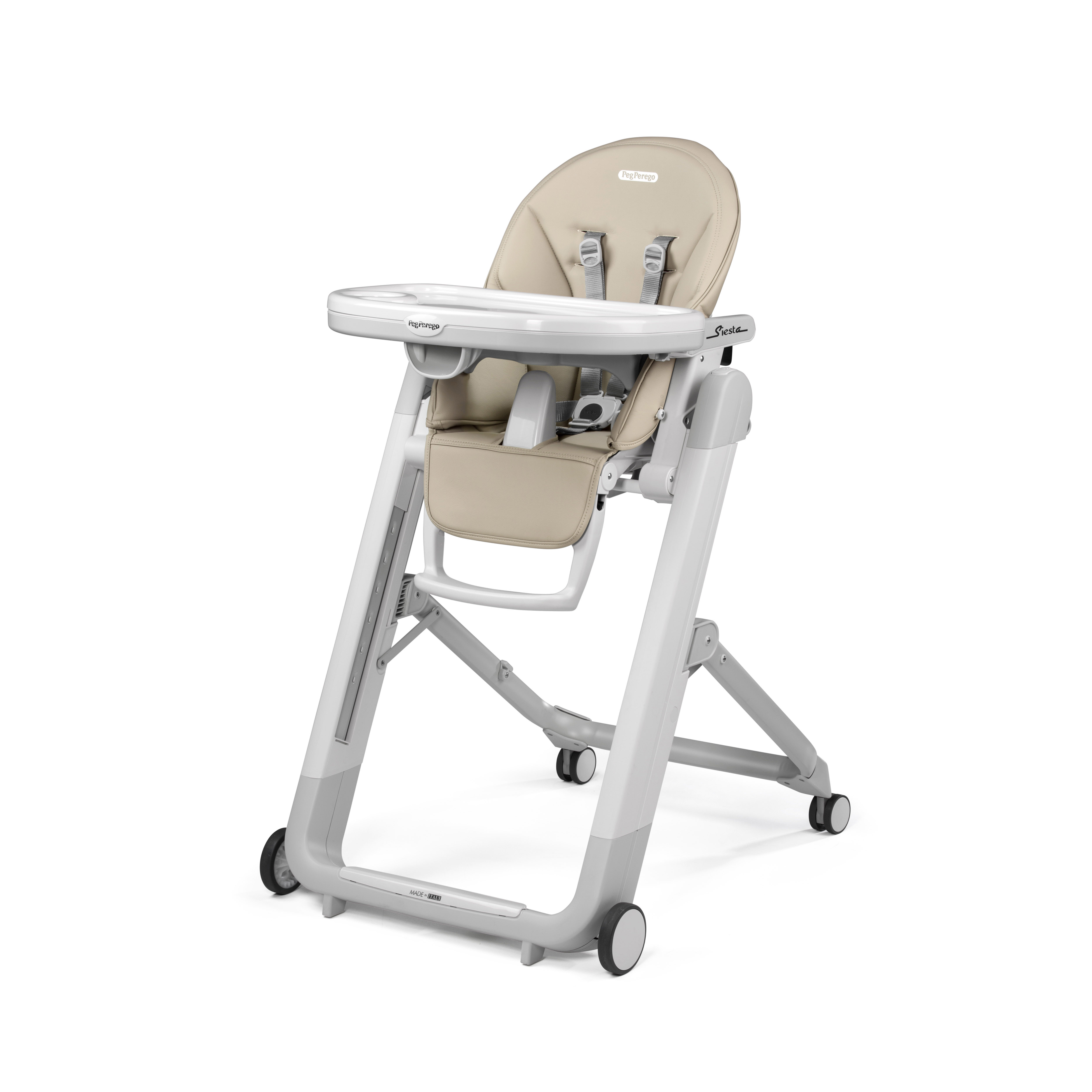 Scaun de masa 2 in 1 Siesta Follow Me, 0-15 kg, Astral, Peg Perego
