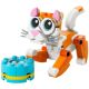 Pisica portocalie, 6 ani+, 30714, 79 piese, Lego Creator 3in1 753376