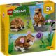 Hamster adorabil cu o floare, 7 ani+, 31376, 166 piese, Lego Creator 3in1 753415
