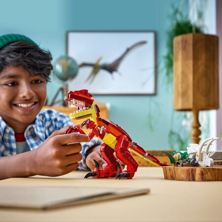 Dinozaur feroce, 8 ani+, 31379, 283 piese, Lego Creator 3in1 753451