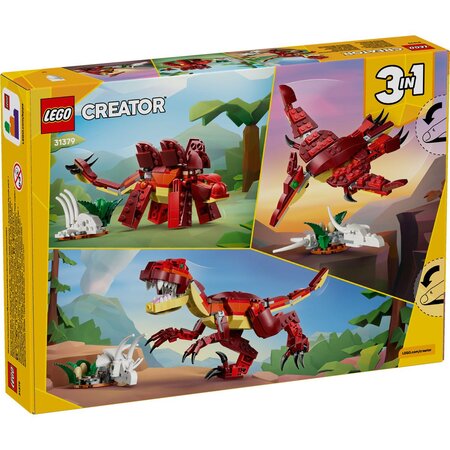 Dinozaur feroce, 8 ani+, 31379, 283 piese, Lego Creator 3in1 753454
