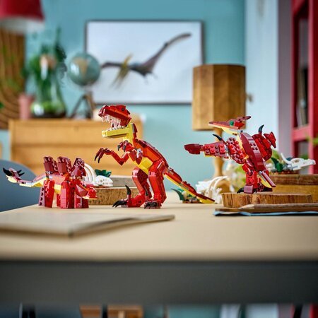 Dinozaur feroce, 8 ani+, 31379, 283 piese, Lego Creator 3in1 753453