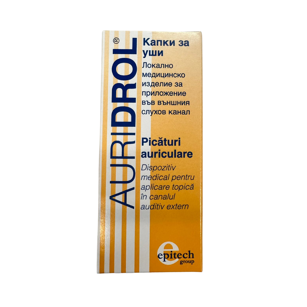 Picaturi de urechi Auridrol, 15 ml, Naturpharma