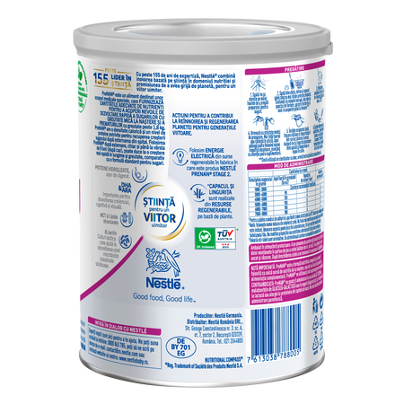 Formula speciala de lapte praf PreNan, +0 luni, 400 g, Nestle 712186