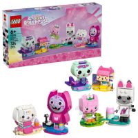 Prietenele pisicute din caramizi ale lui Gabby, 6 ani+, 11215, 324 piese, Lego Gabby`s Dollhouse