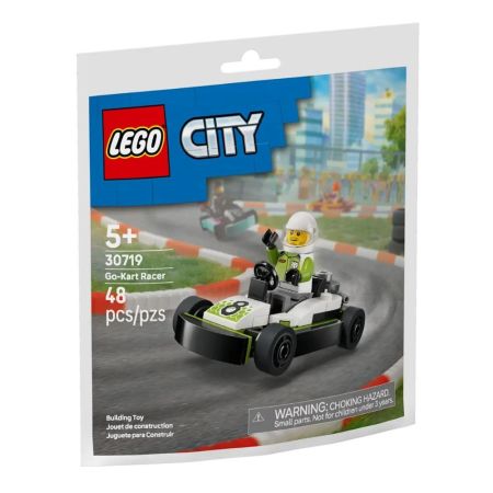 Cart si pilot, 5 ani+, 30719, Lego City
