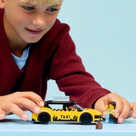 Taxi galben, 5 ani+, 60487, Lego City 753612