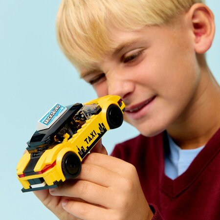 Taxi galben, 5 ani+, 60487, Lego City 753614
