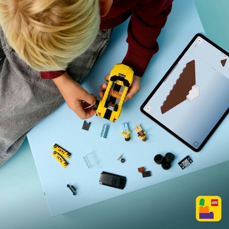 Taxi galben, 5 ani+, 60487, Lego City 753613