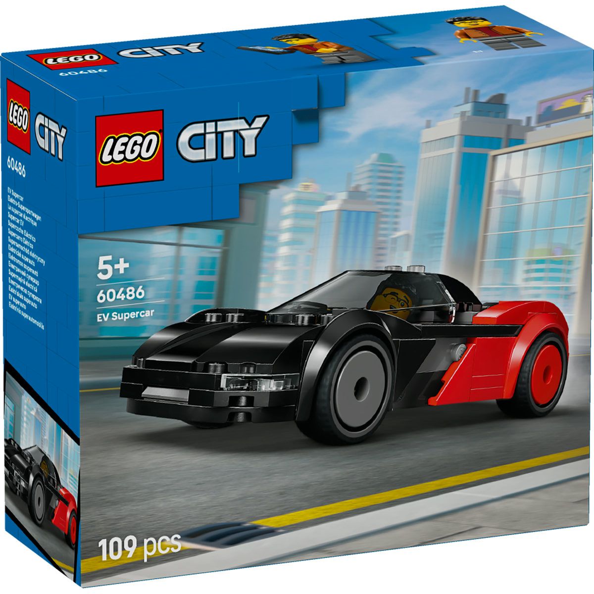 Supermasina electrica, 5 ani+, 60486, Lego City