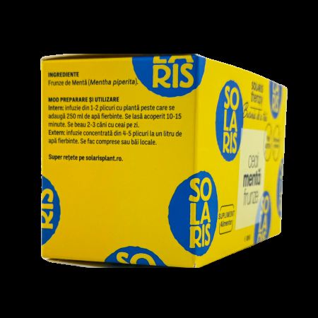Ceai de menta frunze Therapy, 20 plicuri, Solaris 753688