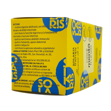 Ceai de menta frunze Therapy, 20 plicuri, Solaris 753692