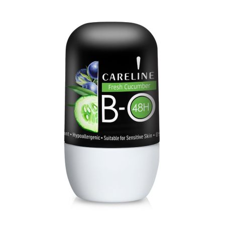 Deodorant antiperspirant roll-on, Cucumber, 75 ml, Careline