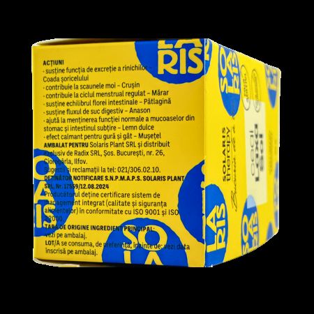 Ceai Laxasol Therapy, 20 plicuri, Solaris 753734