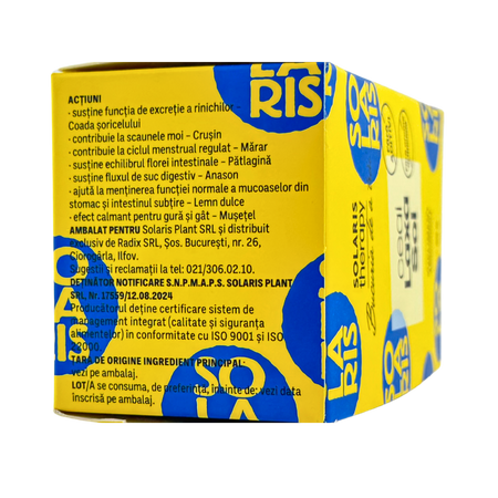 Ceai Laxasol Therapy, 20 plicuri, Solaris 753734