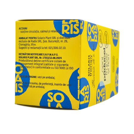 Ceai de paducel frunze si flori Therapy, 20 plicuri, Solaris 753743