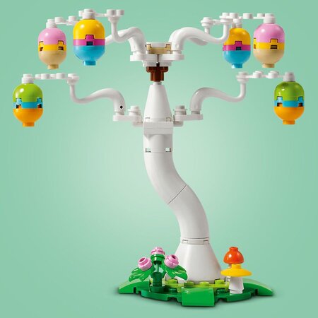 Iepuras si vanatoare de oua de Paste, 8 ani+, 40808, 140 piese, Lego 753758