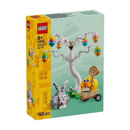 Iepuras si vanatoare de oua de Paste, 8 ani+, 40808, 140 piese, Lego 753755